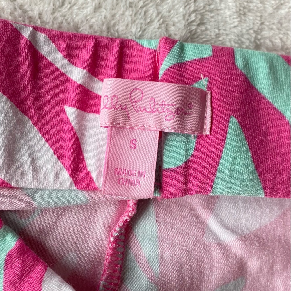 Lilly Pulitzer Georgia May Palazzo Papaya Playa Women’s Sz Small - Picture 7 of 14
